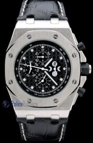 audemars piguet replica chrono offshore gp singapore 2008 strip leather imitazione copia