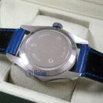 tudor replica black bay blue cinturino pelle orologio replica - immagine 9