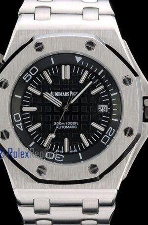 audemars piguet replica diver royal oak offshore acciaio black dial imitazione copia