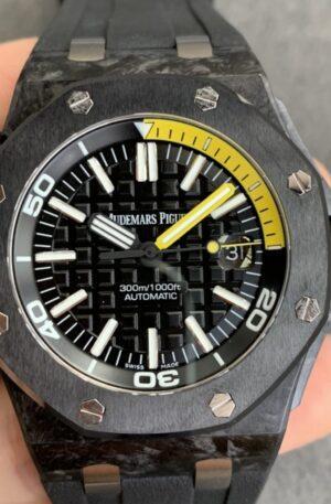AUDEMARS PIGUET REPLICA ROYAL OAK DIVER 15706 FORGED CARBON WATCH