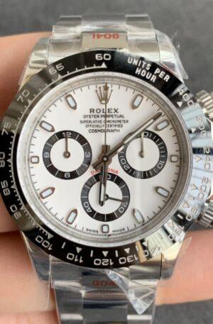 ROLEX REPLICA DAYTONA 116500 WHITE DIAL CLONE MOVEMENT 4130