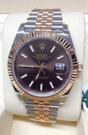 Rolex replica Datejust 41mm 126331 Bi-Colour clone movement