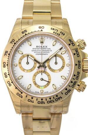 rolex replica daytona crono oro giallo white dial orologio replica copia imitazione