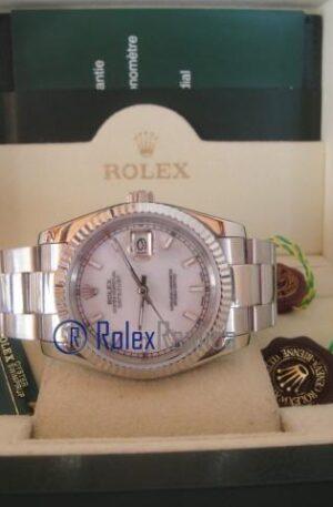rolex replica datejust white barrette oyster orologio imitazione