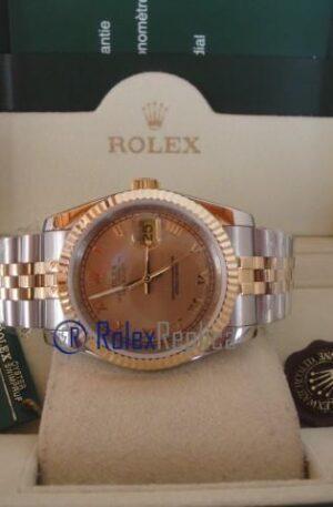 rolex replica datejust acciaio oro gold roman orologio imitazione