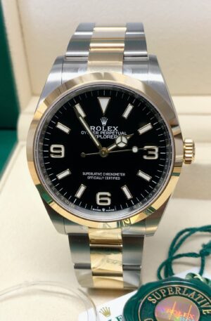 Rolex replica Explorer I 36mm 124273 acciaio oro