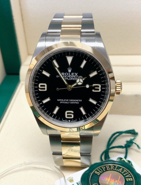 Rolex replica Explorer I 36mm 124273 acciaio oro